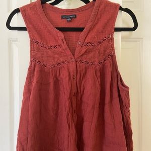 Orange American Eagle tank